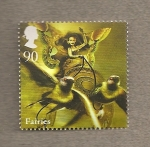 Stamps United Kingdom -  Criaturas míticas