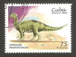 Stamps Cuba -  animal prehistórico, mussaurus