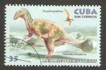 Stamps Cuba -  animales prehistóricos