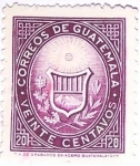 Sellos de America - Guatemala -  Correos de Guatemala Escudo