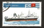 Stamps Cuba -  flota pesquera, arrastrero