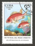 Stamps Cuba -  fauna marina, peces