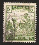 Stamps Hungary -  segadores
