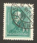 Stamps Hungary -  comandante i szechenyi.