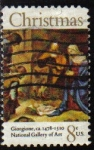 Stamps United States -  USA 1971 Scott 1444 Sello Navidad Christmas Galeria Nacional de Arte usado
