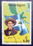 Stamps Nicaragua -  General de los hombres libres