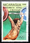 Stamps Nicaragua -  Barcelona ´92