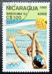 Stamps Nicaragua -  Barcelona ´92