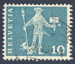 Stamps Switzerland -  lancero
