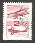 Stamps Hungary -  Historia de la aviación húngara, brandenburg CI