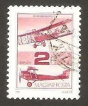 Sellos de Europa - Hungra -  Historia de la aviación húngara, brandenburg CI