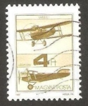 Stamps Hungary -  Histº de la aviación húngara, ufag G  CI