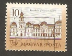 Stamps Hungary -  castillo keszthely