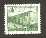 Stamps Hungary -  Taller montaje de vagones