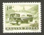 Stamps Hungary -  Autobús de Correos