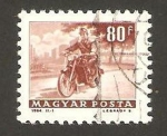 Stamps Hungary -  motorista