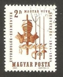 Stamps Hungary -  centº de la federación nacional de esgrima
