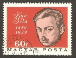 Stamps Hungary -  bela kun, líder obrero