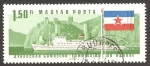 Stamps Hungary -  remolcador szekszard y bandera yugoslava