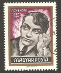 Stamps Hungary -  endre ady, poeta