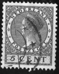 Stamps : Europe : Netherlands :  reina - 5cent