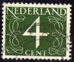 Stamps : Europe : Netherlands :  Holanda - 4cent.