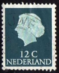 Stamps : Europe : Netherlands :  Regina Juliana - 12 cent.