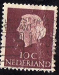 Stamps Netherlands -  Regina Juliana - 10 cent.