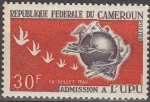 Stamps : Africa : Cameroon :  CAMERUN 1965 Scott 422 Sello Nuevo Admisión en la UPU Monumento en Berna MNH
