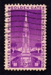 Stamps United States -  Conmemoración de la exposición internacional de Golden Gate
