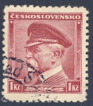 Stamps : Europe : Czechoslovakia :  Tomáš Masaryk