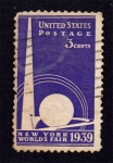 Stamps United States -  Exposición Internacional de Nueva York