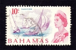 Stamps Bahamas -  Yachting