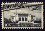 Sellos de America - Estados Unidos -  EEUU Air Mail - 1/2