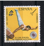 Stamps Spain -  Edifil  2034  IX  Campeonato europeo de gimnasia masculina  