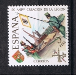 Stamps Europe - Spain -  Edifil   2045  L  Aniversario de la Legión   