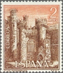 Stamps Spain -  ESPAÑA 1967 1812 Sello Nuevo Castillos Ponferrada León 2p