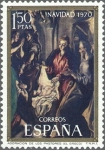 Sellos de Europa - Espa�a -  ESPAÑA 1970 2002 Sello Nuevo Navidad. Adoracion de los Pastores El Greco