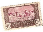 Stamps Spain -  Marruecos Protectorado Español