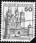 Stamps Germany -  Schloss - 50