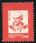 Stamps : America : Uruguay :  Artigas