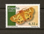 Stamps Spain -  Mariposa Hiporahia de Jeani./Nuevo sin goma.
