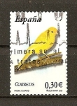 Stamps Spain -  Canario.