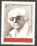 Sellos de Europa - Hungra -  Mariska Gardos, escritora