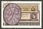 Sellos de Europa - Hungra -  50 anivº de la impresión de billetes de banco