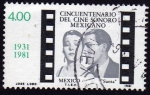 Stamps : America : Mexico :  cincuentenario cine sonoro mexicano
