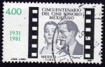 Sellos de America - Mxico -  cincuentenario cine sonoro mexicano