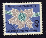 Stamps : Europe : Germany :  Flora y Filatelia