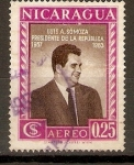 Stamps Nicaragua -  PRESIDENTE  LUIS  A.  SOMOZA
