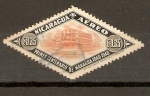 Stamps Nicaragua -  EDIFICIO  DE  SANIDAD